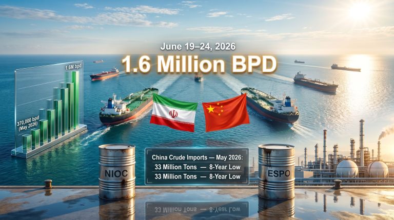 China state refiners resuming Iran oil imports chart