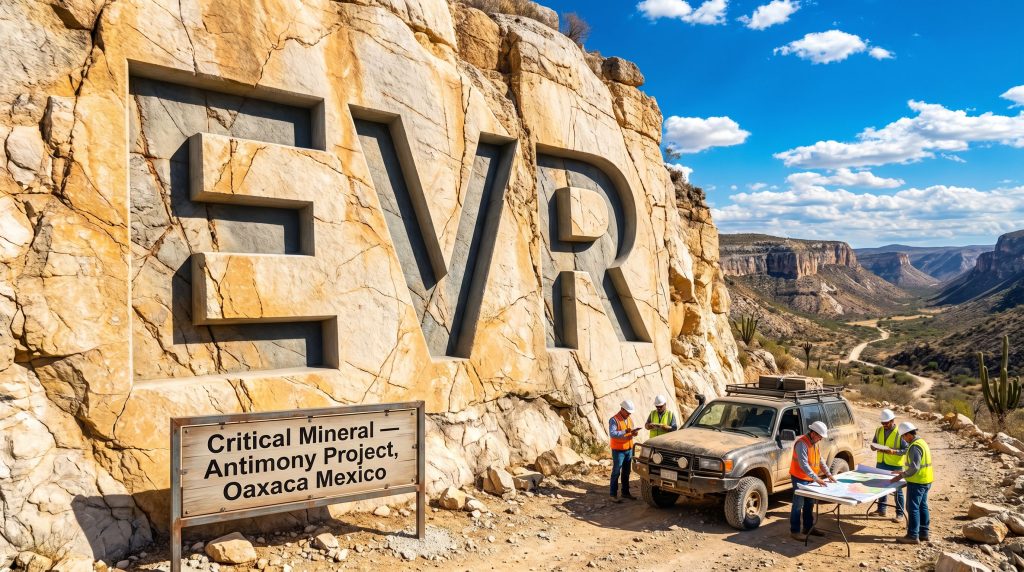 EV Resources Ltd-EVR-Critical mineral project in Oaxaca canyon