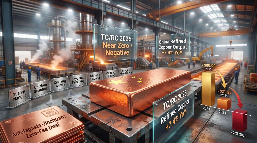 China copper smelters talks with miners infographic