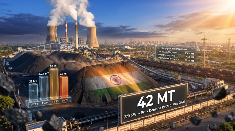 coal stocks at power plants seen at 42 mt as demand surges infographic