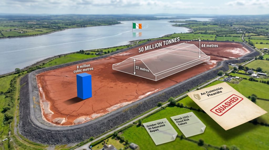 Aughinish Alumina red mud expansion Irish High Court ruling infographic