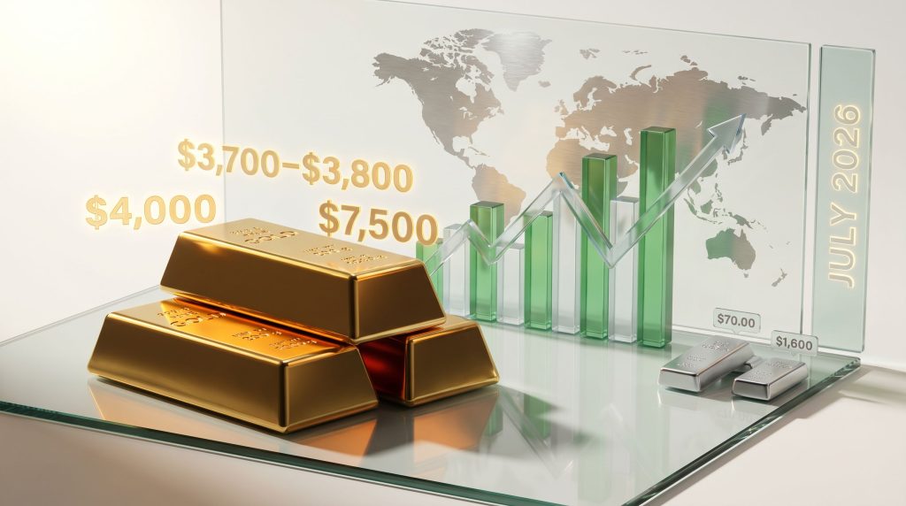 gold price outlook final drop before the uptrend resumes chart