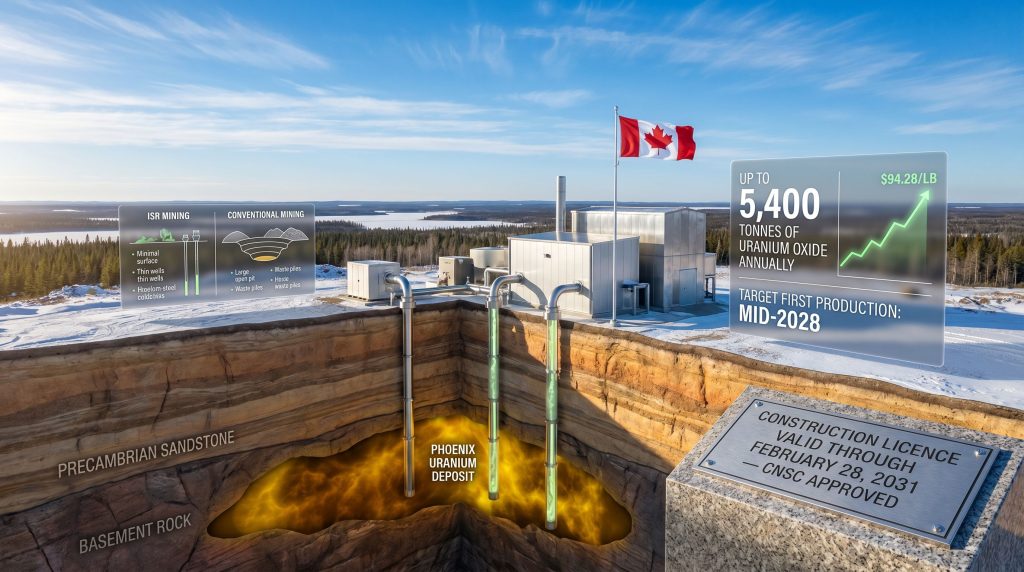 Wheeler River uranium project approval infographic