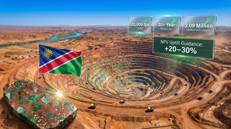 Koryx Copper Haib project in Namibia mine overview