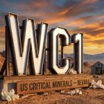 West Cobar Metals Ltd-WC1-US critical minerals Nevada desert sign