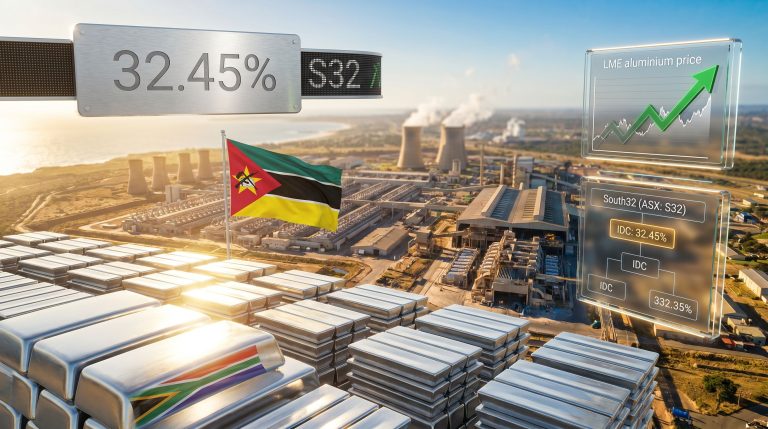 IDC bid for South32's Mozal smelter graphic