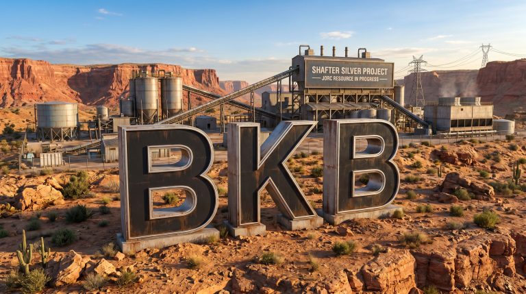 Black Bear Minerals Ltd-BKB-BKB silver project in desert landscape