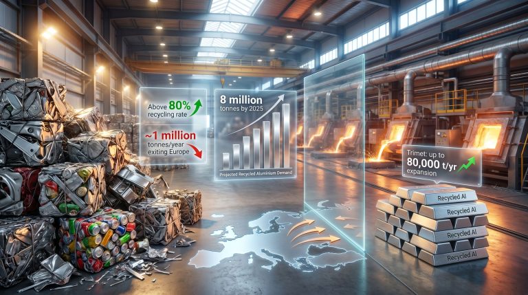 Europe aluminium recycling challenges in smelter plant