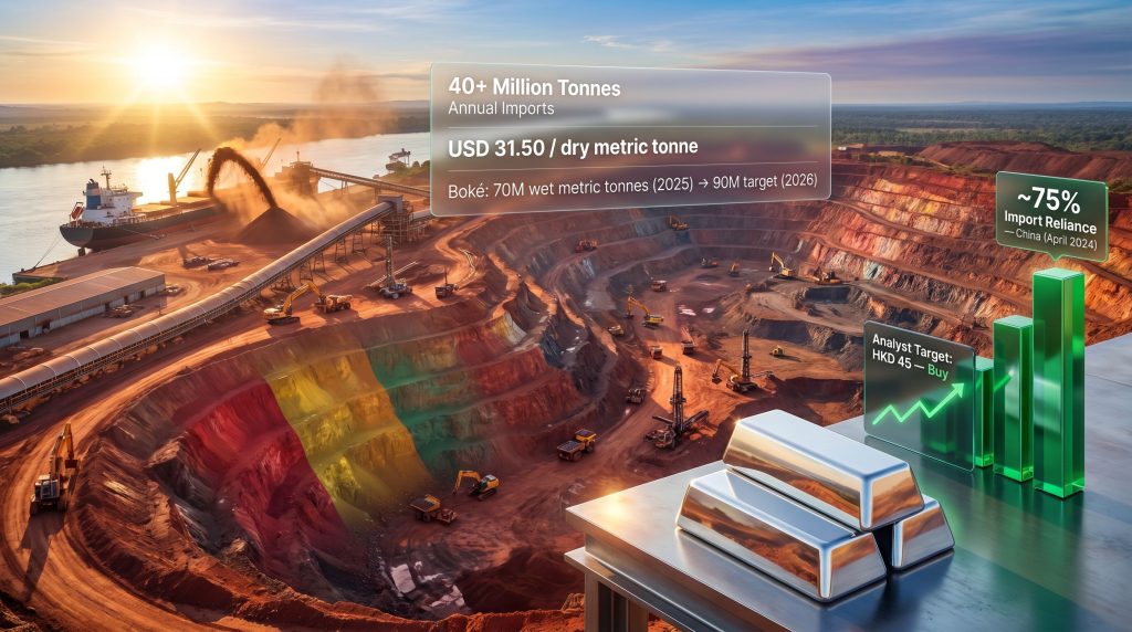 China Hongqiao bauxite supply deal infographic