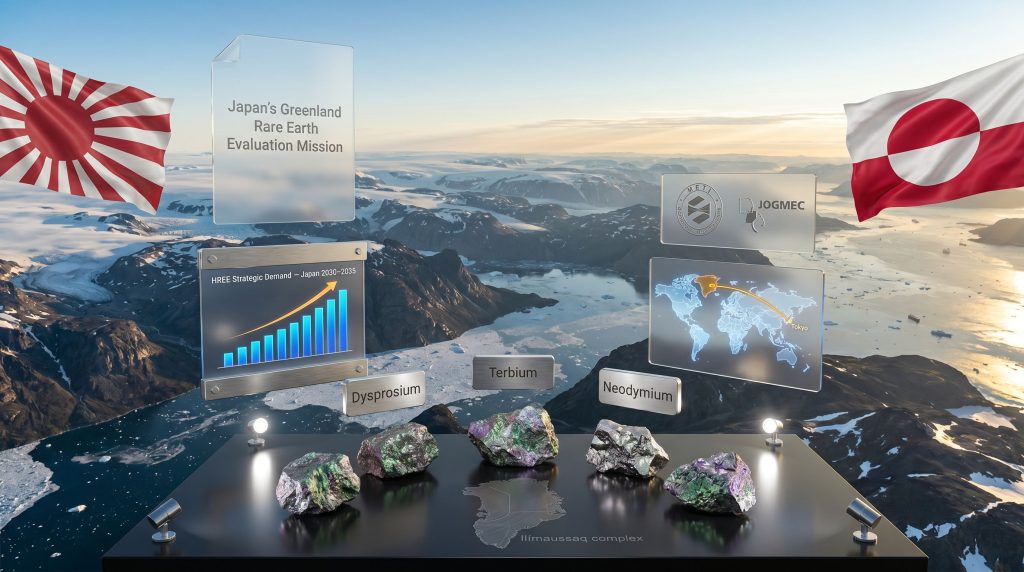 Japan delegation to Greenland rare earth extraction mission