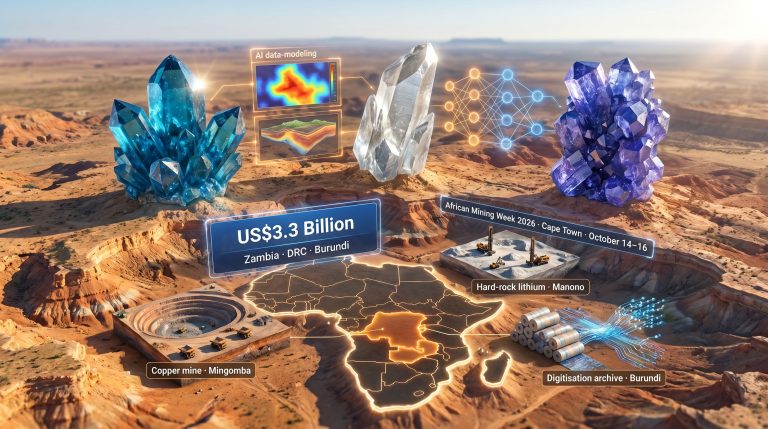 KoBold AI at African Mining Week infographic