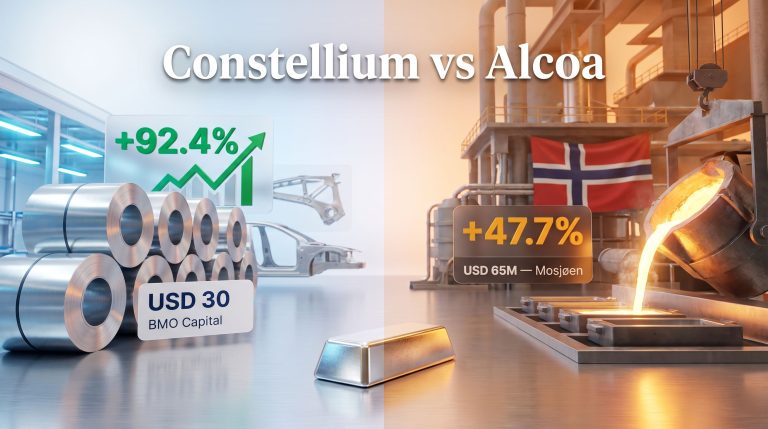 Constellium or Alcoa aluminium market upswing comparison