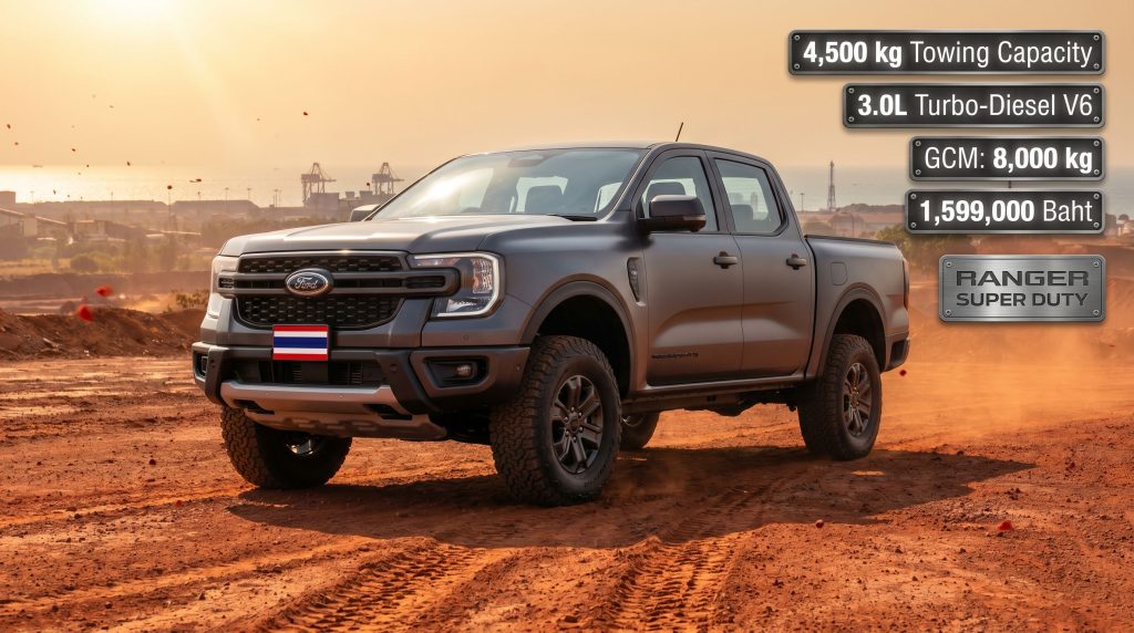 Ford Ranger Super Duty launch in Thailand truck