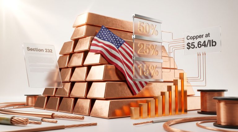 Trump copper tariff rules impact copper prices