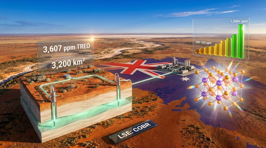 Cobra Resources rare earth in situ recovery South Australia infographic