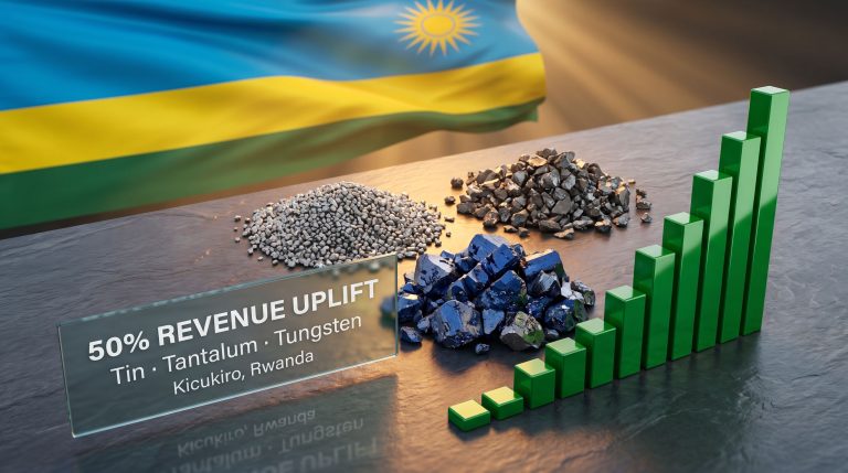 Aterian Rwanda tin tantalum tungsten supply agreement growth