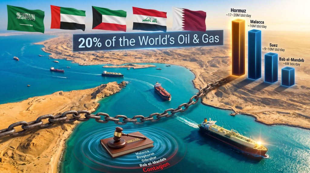 Rubio warns Hormuz tolls on ships infographic
