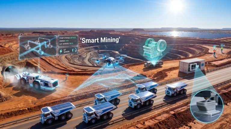 Technological innovations in mining with smart automation