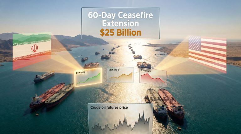 Iran and US Strait of Hormuz agreement graphic