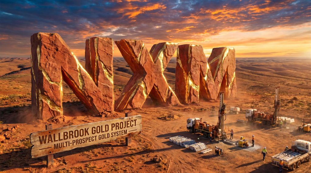 Nexus Minerals Ltd-NXM-NXM Wallbrook Gold Project drilling site