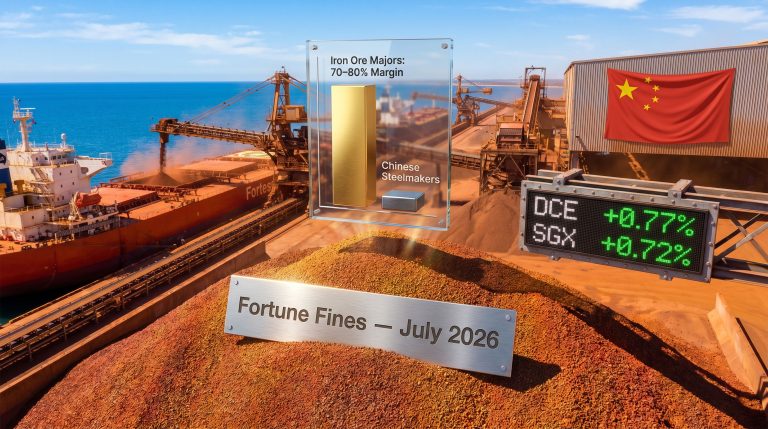 China tells steelmakers not to talk with Fortescue about new iron ore product port scene
