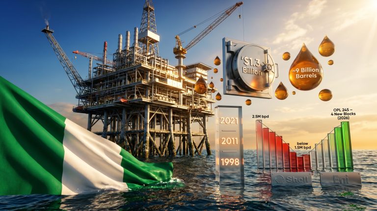 OPL 245 oil scandal in Nigeria infographic