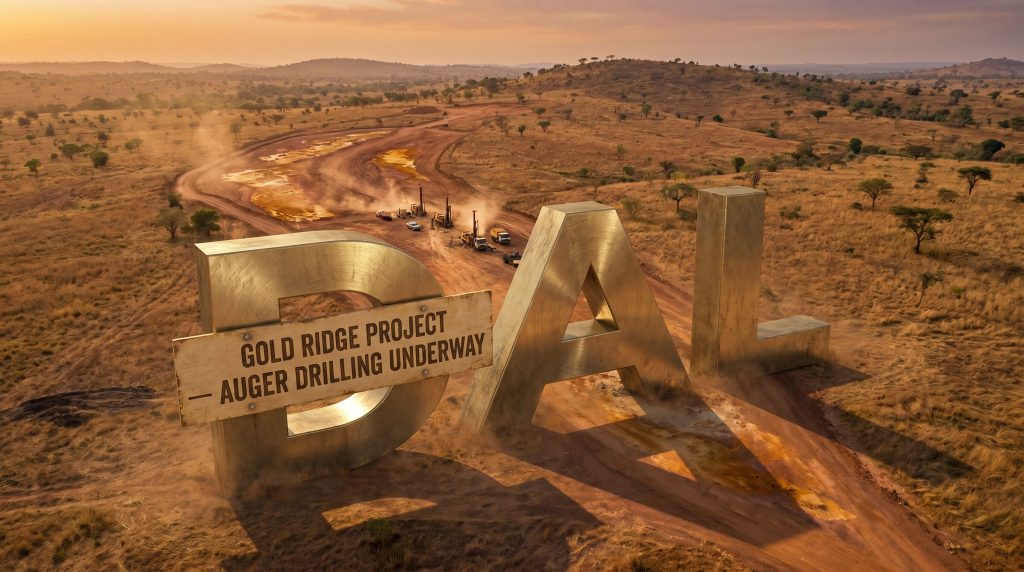 Dalaroo Metals Ltd-DAL-CAL Gold Ridge Project auger drilling underway