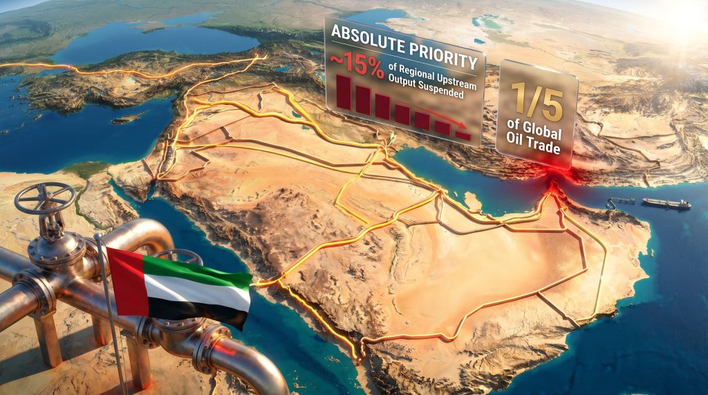 TotalEnergies pipelines to bypass Strait of Hormuz map