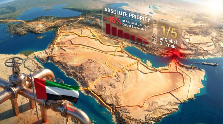 TotalEnergies pipelines to bypass Strait of Hormuz map