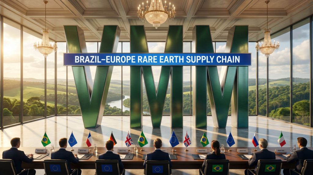 Viridis Mining and Minerals Ltd-VMM-Brazil-Europe rare earth supply chain summit meeting