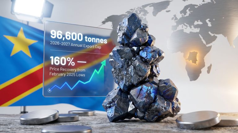 Congo cobalt export quotas boost prices