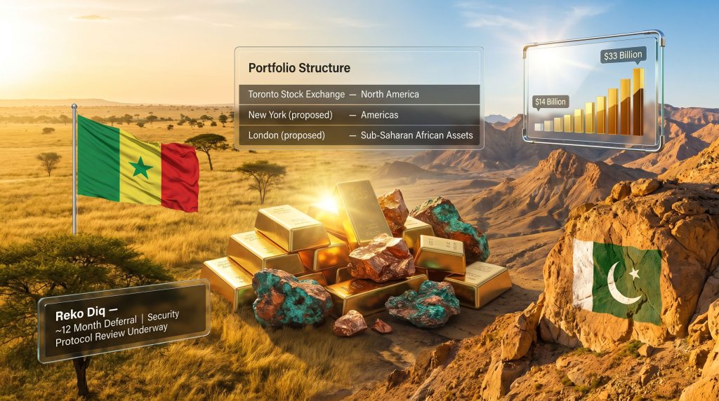 Barrick Mining strategic moves in Africa and Pakistan