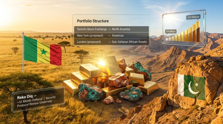 Barrick Mining strategic moves in Africa and Pakistan