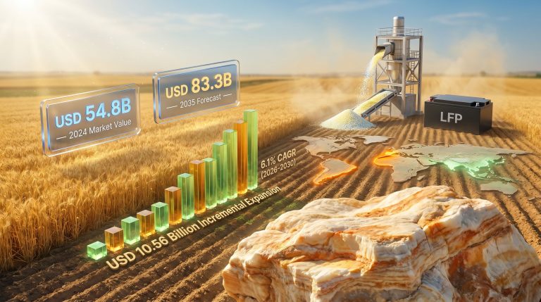 phosphate market outlook growth forecast infographic