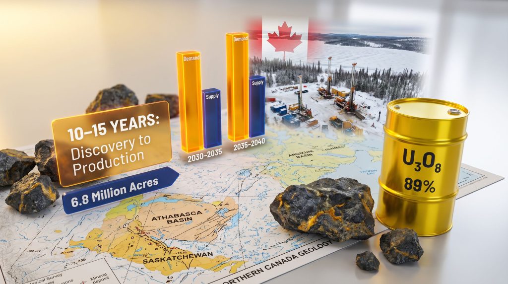uranium supply shortage in Canada mining