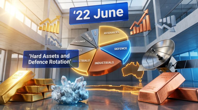 ASX 200 June rebalance hard assets rotation