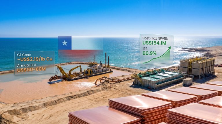 Halo Minerals Playa Verde tailings reprocessing project site
