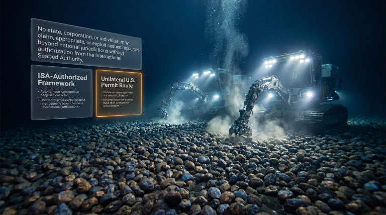 Allseas deep-sea mining contract violates UN law illustration