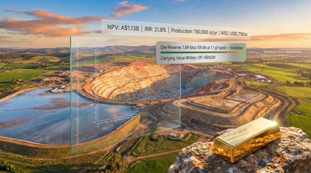 Regis McPhillamys project heritage declaration alternative tailings strategy update