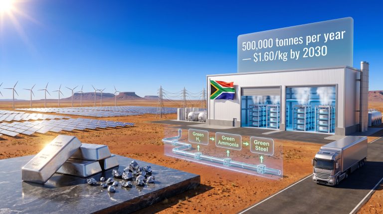 green hydrogen industrialisation in South Africa hub