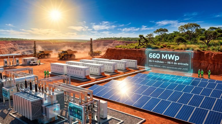 Brasol energia as a service para mineração solar no setor minerador