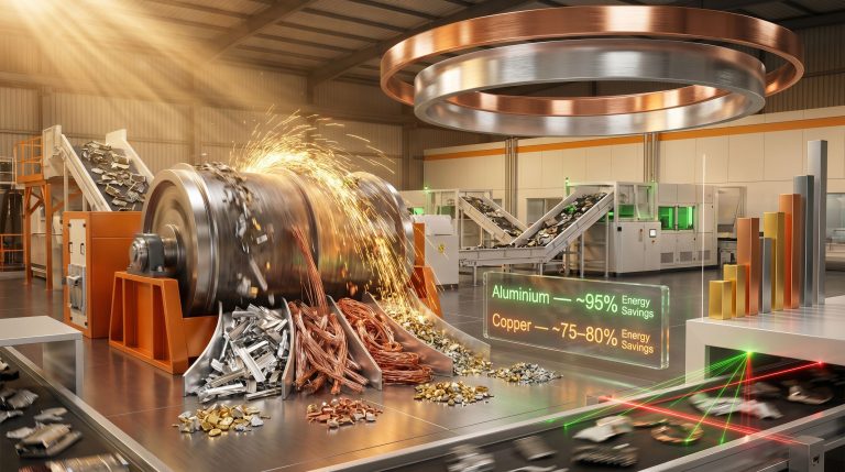 advantages of metal separation in recycling
