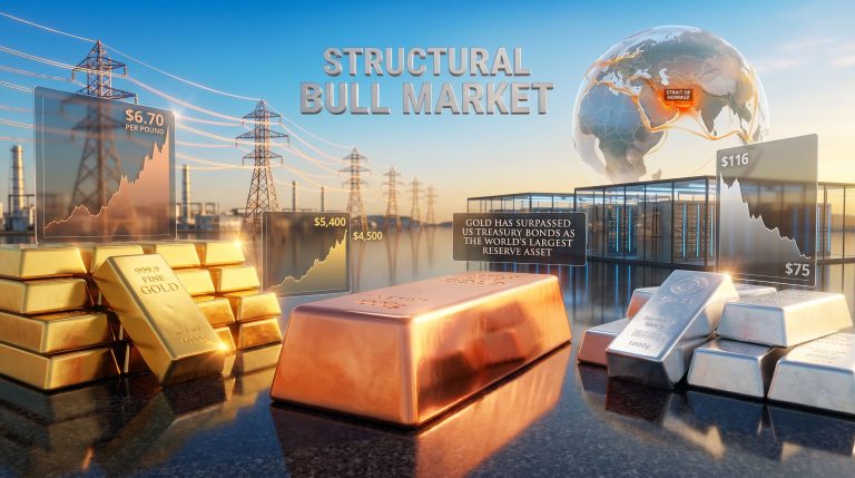 Structural bull case for commodities infographic scene