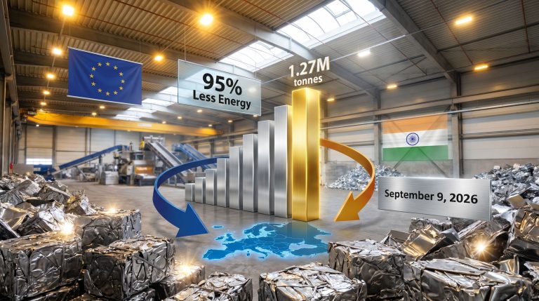 EU aluminium scrap export curbs delayed until September infographic