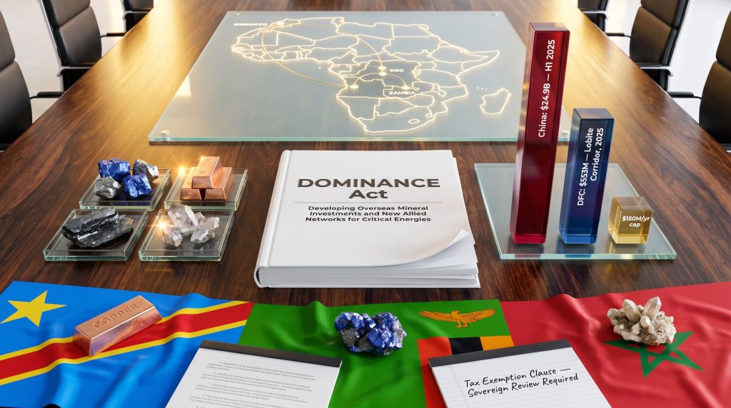 U.S. DOMINANCE Act and African critical minerals strategy