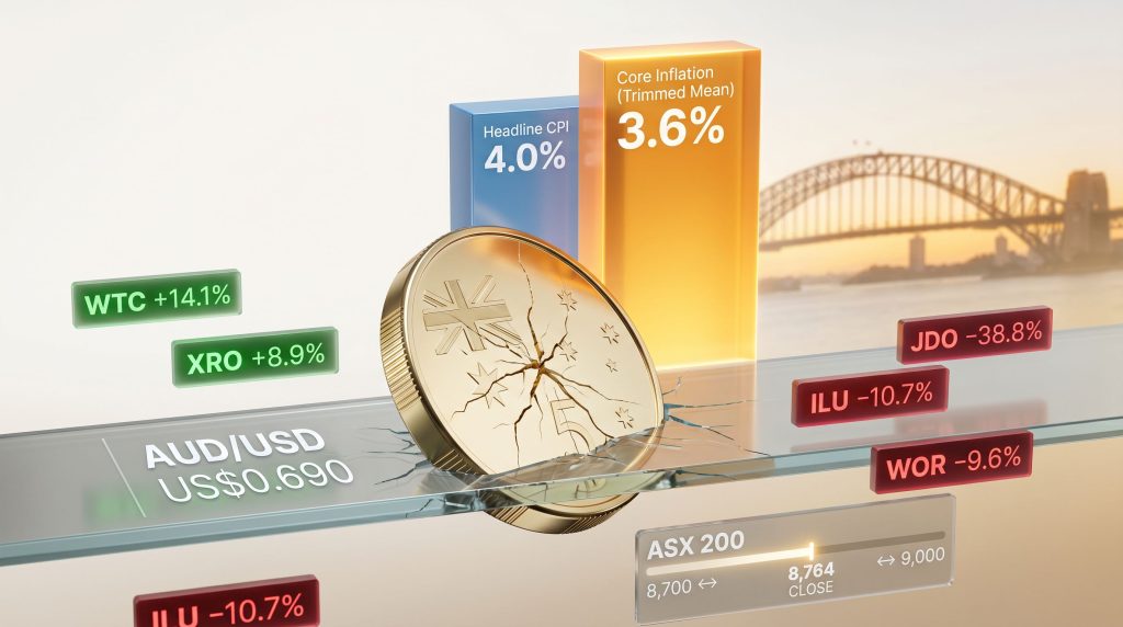 ASX weekly wrap narrow leadership sticky core inflation and weak Aussie chart