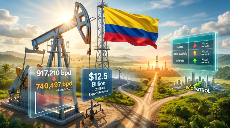 Colombia oil industry election impact graphic