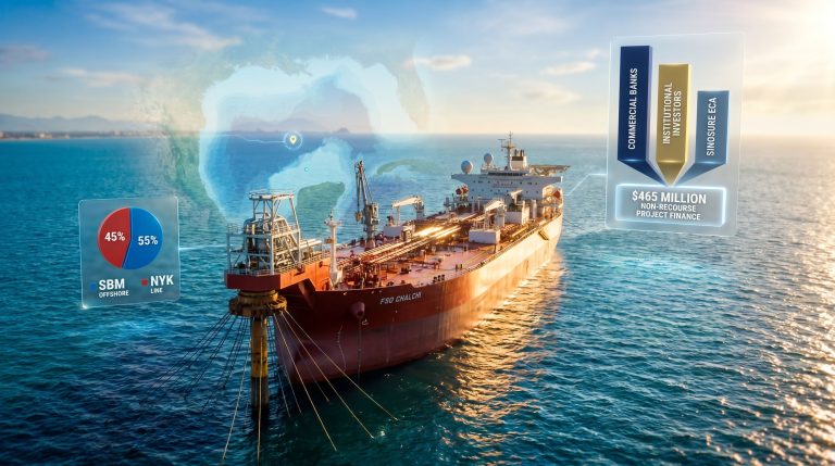 SBM Offshore Trion FSO financing vessel graphic
