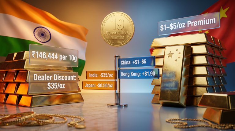 India gold demand ticks up as prices slip China premiums ease graphic