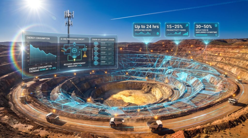 digital mining solutions for smart open-pit operations